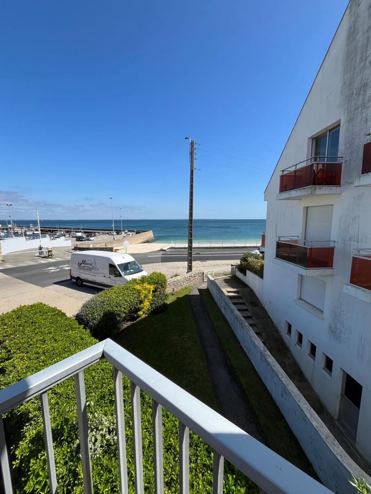 Maryland Vue Mer Port Haliguen Plage Du Porigo Куиберон Екстериор снимка